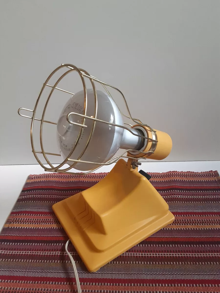 Vintage SYLVANIA 1984 SUN LAMP WITH Timer TESTED WORKS GOOD