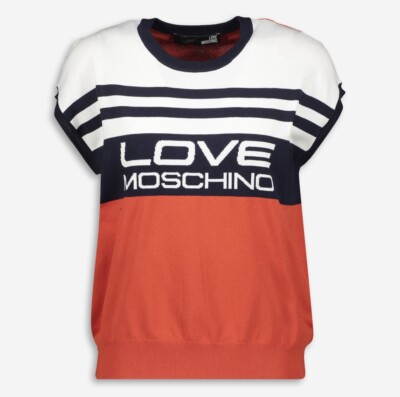 Love Moschino Strickpullover mehrfarbig - Größe XS - 100% original - UVP 325,00 £