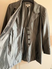Vintage Bebe Anthracite Ladies Jackets Tall Size 10