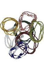 7 Collares de Santería Obatala, Shango, Oshun, Yemaya, Orula, Elegua y Orgun