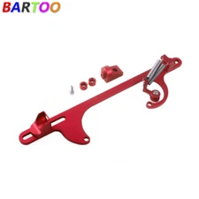 Red Aluminum 4160 Series Throttle Cable Carb Bracket Carburetor 350 for Holley