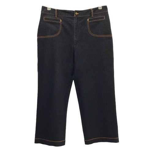 Chicos Women's Jeans, Sz 1,( Check Photo ) Blue Denim, Button