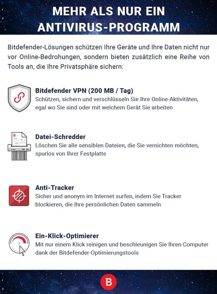 Bitdefender Family Pack 2025 15 Geräte 1, 2 Jahre ESD-Key per eMail - Bild 3 von 4