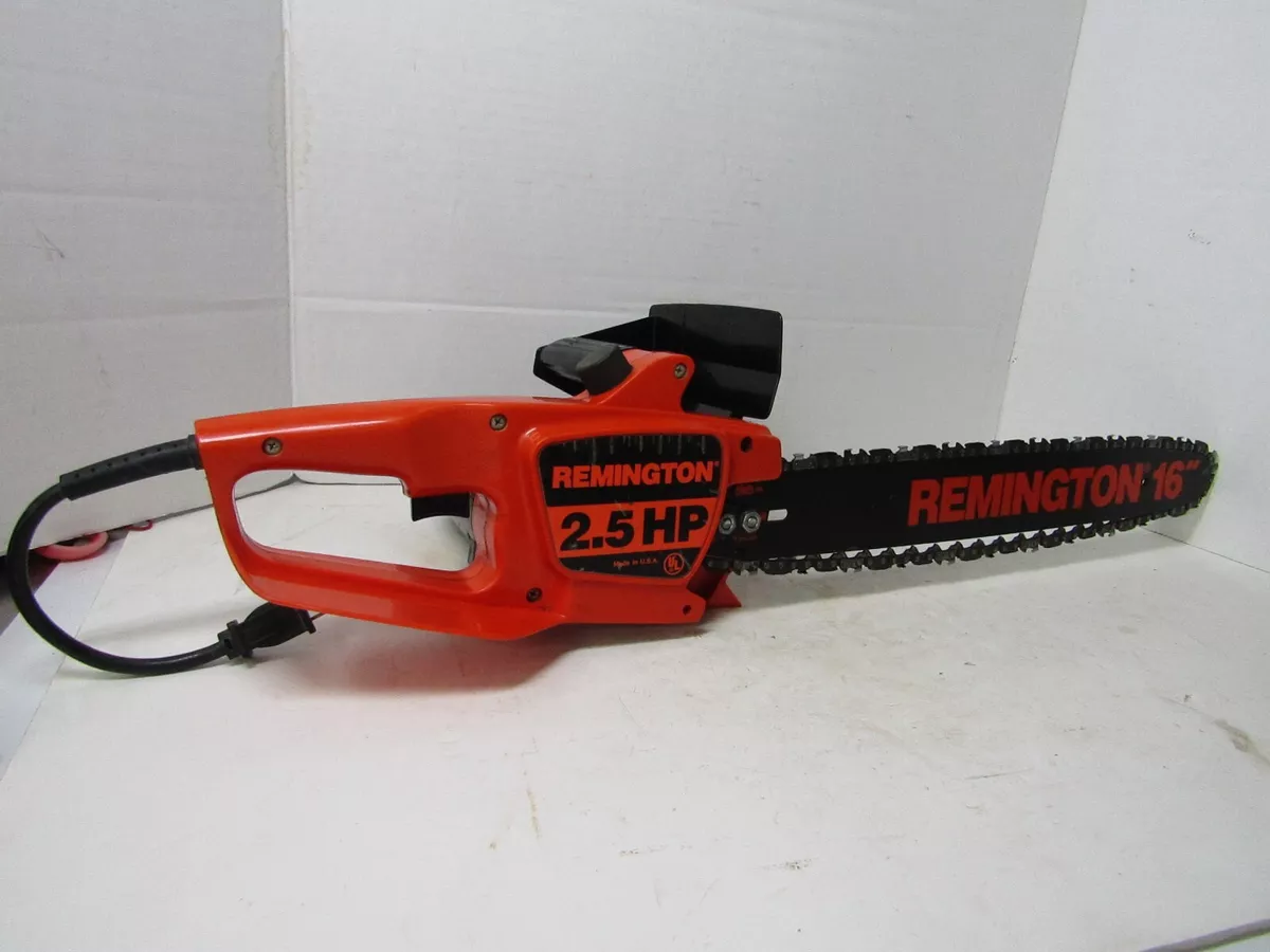 Remington 120V 3.25HP Electric Chainsaw EL 7 w 16