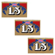 JOB 1.5 Gold Rolling Paper 1 1/2 Cigarette Papers (3 Booklets)