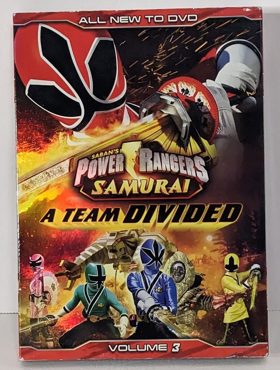 Sabans Power Rangers Samurai A Team Divided Vol.3 DVD 4 Action