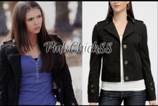 Rare Elena Gilbert - Katherine Pierce Vampire Diaries Guess Jacket Size M