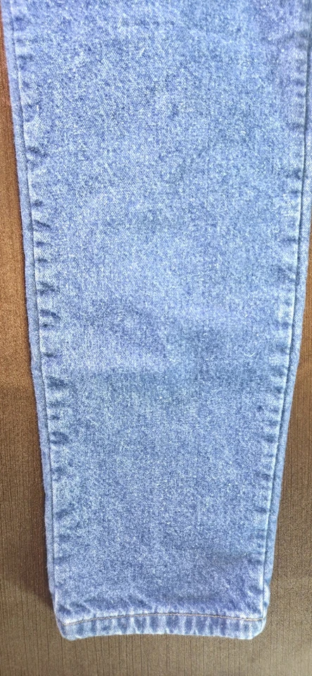 Pantalones de mezclilla forrados de vellón rojos calce relajado L.L.Bean doble L de colección para mujer talla 12 Foto 3 de 4