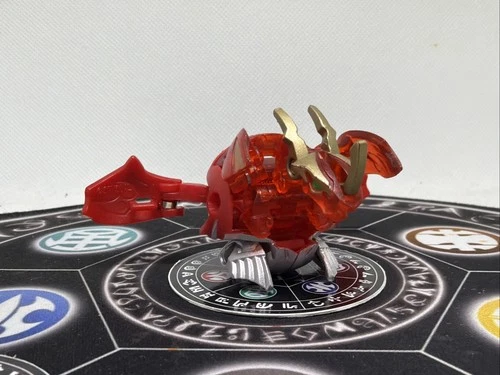 Bakugan Mechtanium Surge Pyrus Translucent Mercury Dragonoid Opaque Diecast VHTF