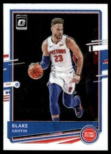 Blake Griffin 2020-21 Donruss Optic #121 Pistons NBA READ FREE SHIP AutographDen