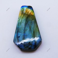 18.95 Ct Madagascar Natural Fire Labradorite Certified Untreated Gemstone