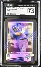 TIM DAVID 2021-22 TLA TRADERS CRICKET #P83 CGC 7.5 NM+ ROOKIE RC