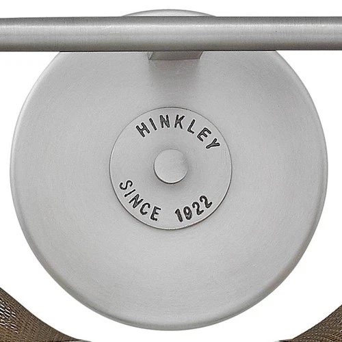 Hinkley Rigby 8 3/4" High Antique Nickel 2-Light Wall Sconce - Picture 7 of 10