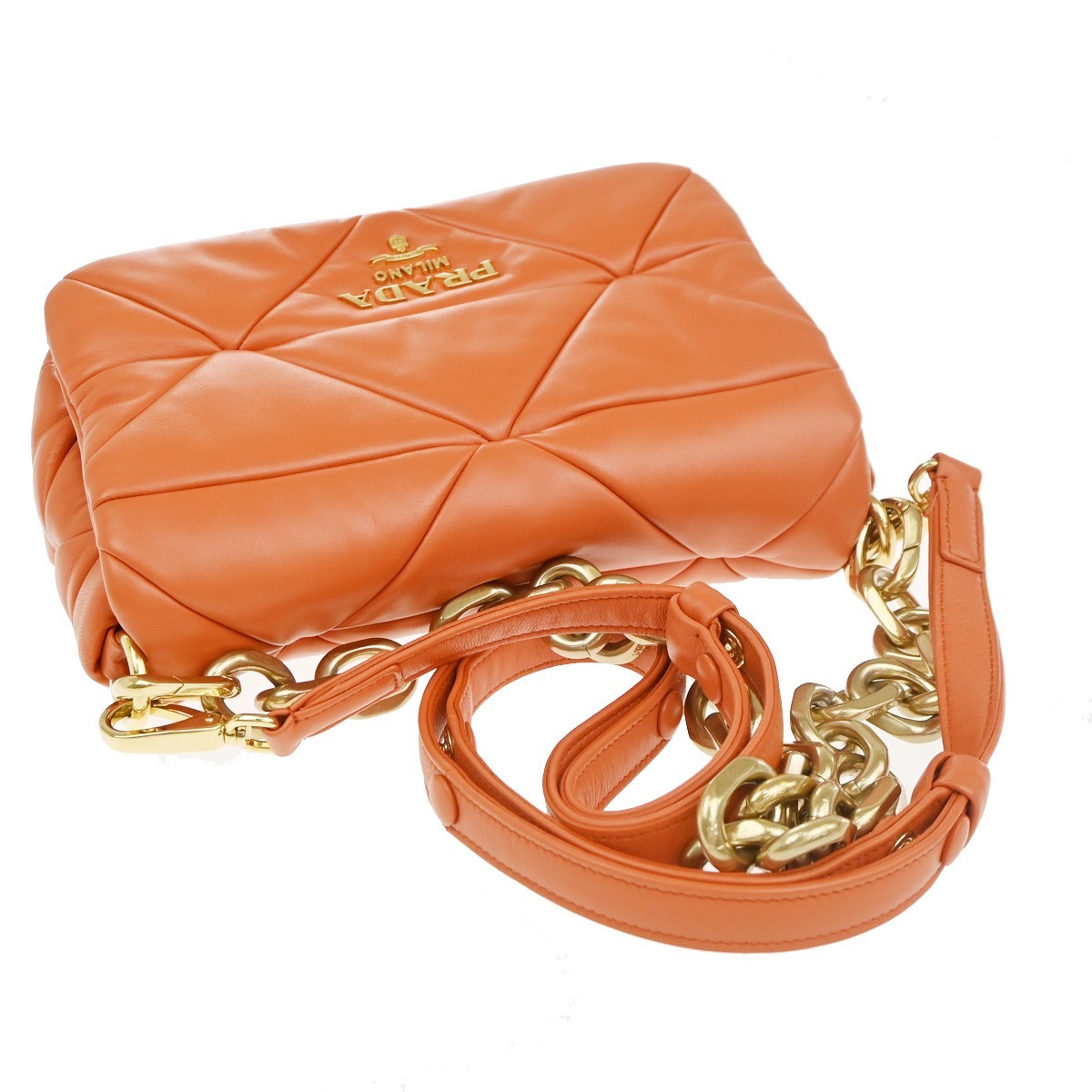 PRADA System Patchwork 2way Shoulder Hand Bag Nap… - image 6