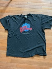 Vintage Planet Hollywood T-Shirt Adult Large Black USA Made Single Stitch 90s
