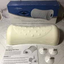 Life Wise Massaging Bath Pillow Radio Shack Discontinued Rare Old Stock Sealed