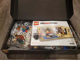 LEGO Ideas: The Big Bang Theory (21302) 99% Complete ~ w/ Box, Manual, MiniFigs
