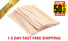 Wooden Coffee Stirrers - Coffee Stir Sticks 7.5 Inch,100pcs Disposable Birch Woo