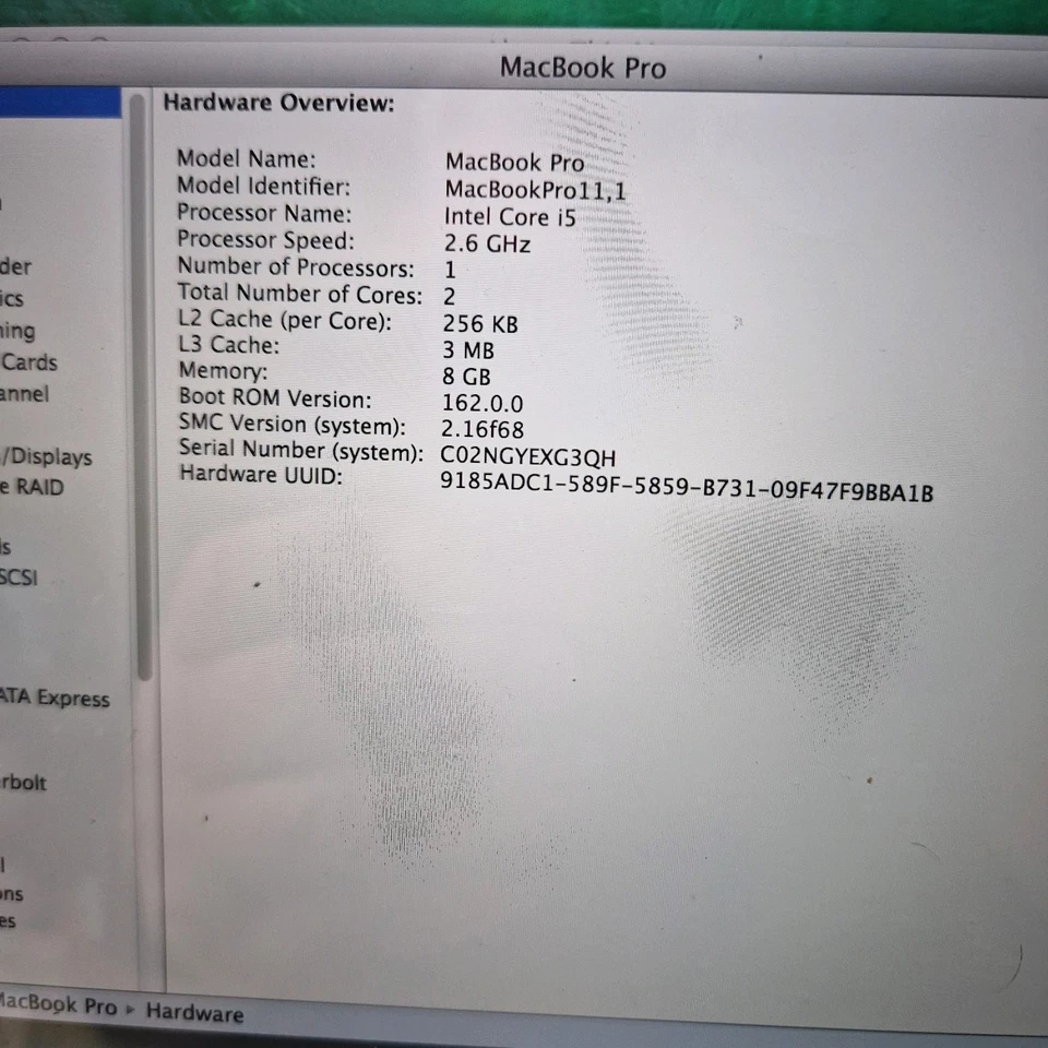 MACBOOK PRO 2x 4GB RAM  A1278 2009 PC3-8500S M471B5273BH1-CF8 Tested Pair - Image 4 of 4