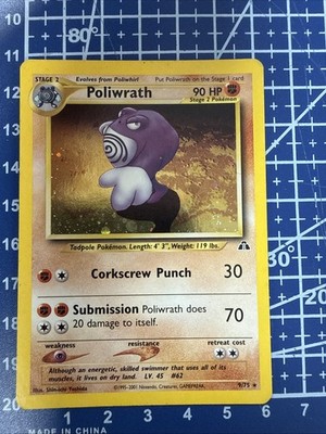 Poliwrath 9/75 Neo Discovery Holo
