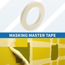 Masking Tape, 0.5 Inches x 32.8 Yards Paint Painters Tape White, 1 Pc