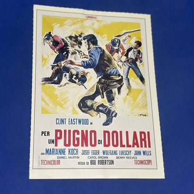 Affiche Vintage Pour Une Poignée De Dollars - Poster 50x70cm - NEUF