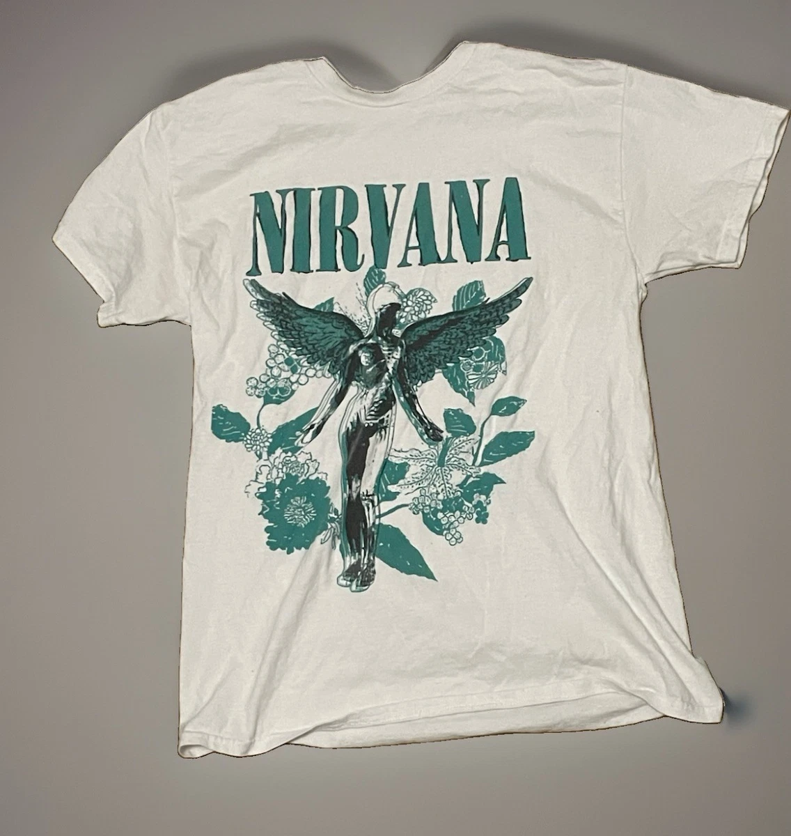 Nirvana White T-Shirts for Men for sale | eBay