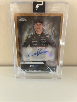 Topps F1 Chrome Arthur Leclerc /50 | F2