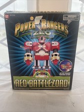 Power Rangers Zeo Deluxe Red Battlezord Bandai 1996 Box Vintage 2588