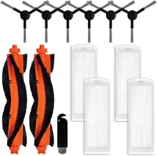 Parts with WYZE Robot Vacuum Cleaner WVCR200S Accessories 2 Main Brushes 4