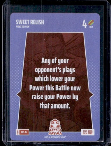 2025 Bo Jackson Battle Arena Sweet Relish #BPL-16