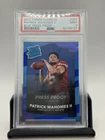 2017 Panini Donruss - Rated Rookie Patrick Mahomes II #327 Press Proof Blue (RC)