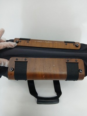 PUMA Urban Mobility Black Wood Panel Laptop Case Briefcase LIMITED