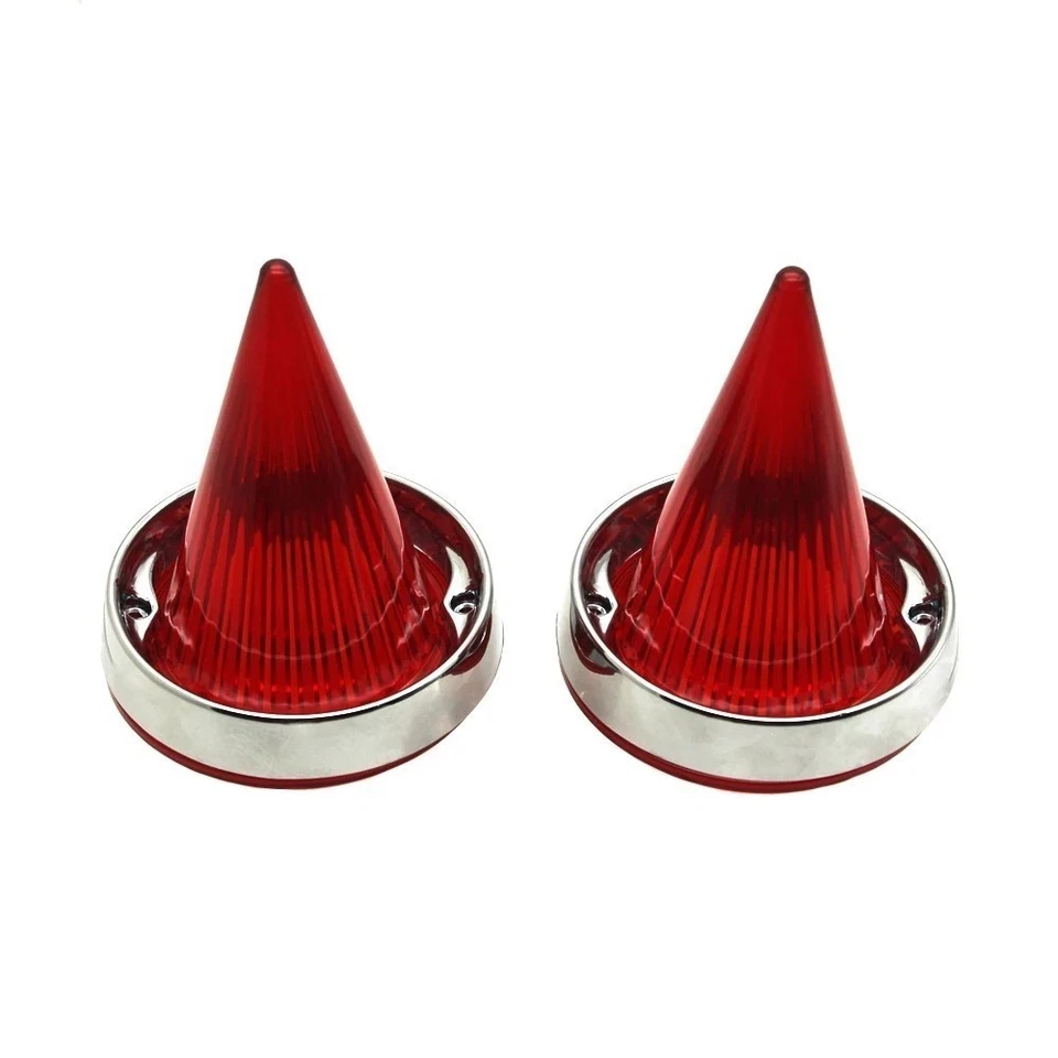 Tampa de lente de luz de seta para Harley Road King Electra Glide FLH 1986-2023 2X - Imagem 4 de 4