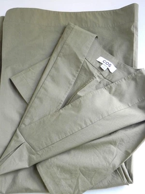 Vestido de verano COS de H&M. Verde medio. 100% algodón. Talla 36" - Imagen 1 de 4