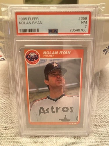 1985 Fleer PSA 7 - Nolan Ryan #359