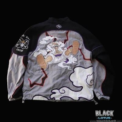 NEW RARE One Piece Gear 5 Moto Jacket Luffy Anime Manga BoxLunch