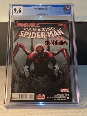 Amazing Spider-man (2014) #  10 CGC 9.6 (2340399) 1st appearance Spider-Punk ...