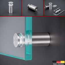 Abstandhalter 15x25 mm PS: 1-17mm Schilder Werbeschild-Befestigung Edelstahl V2A