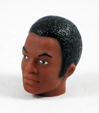 1:6 12 inch Head - Elite Brigade Ray Black Painted EX-CHEADR