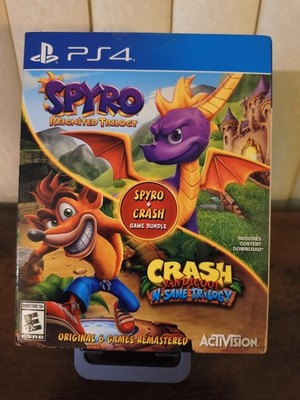 NEW Spyro Reignited & Crash Bandicoot N-Sane Trilogies (Ps5, PlayStation 5) 