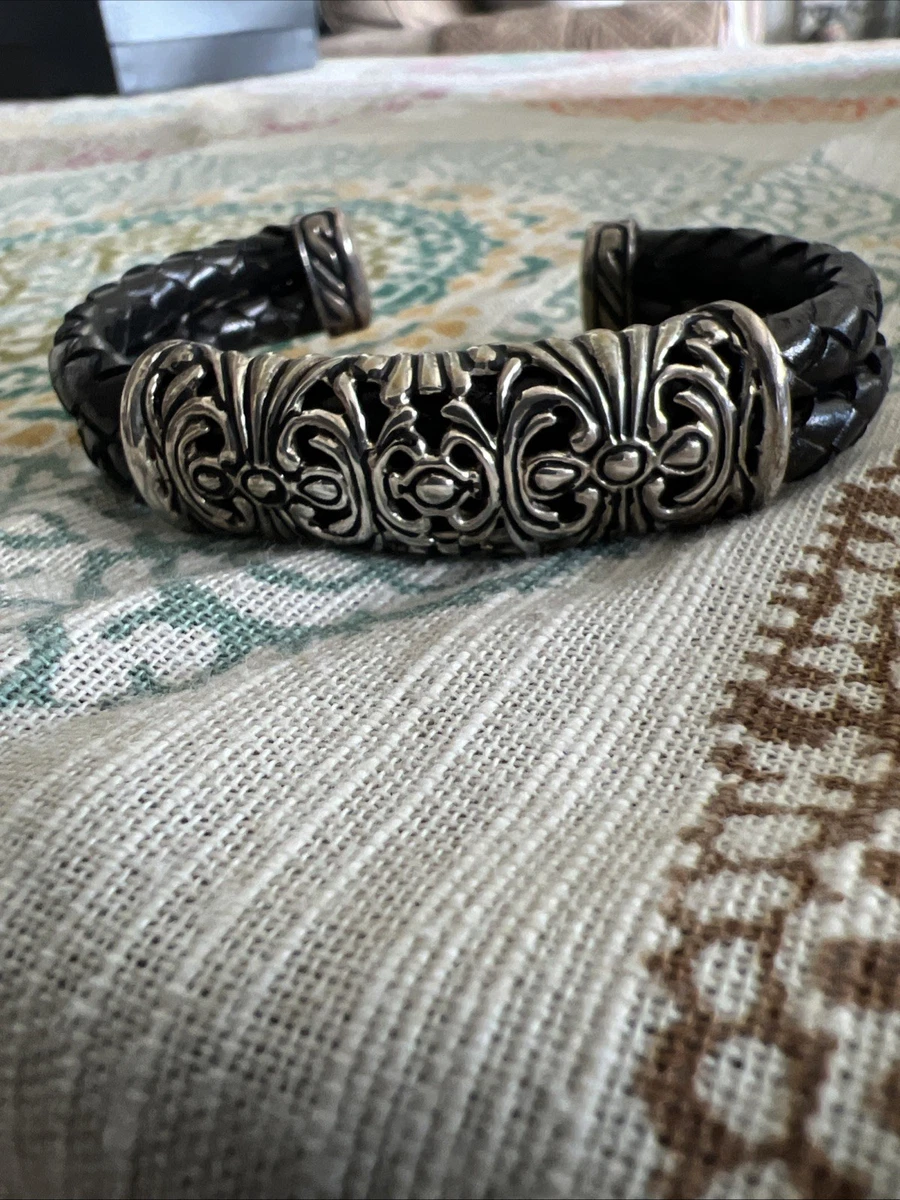 Sterling Silver Woven Bracelet In Retro Fine Bracelets for sale | eBay