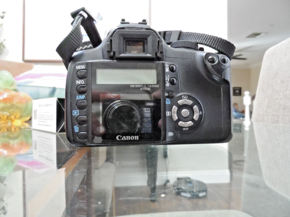 CANON EOS REBEL XT BLACK 18-55 LENSE 8.0 MEGAPIXEL BUNDLE READY TO SHOOT - Image 3 of 4