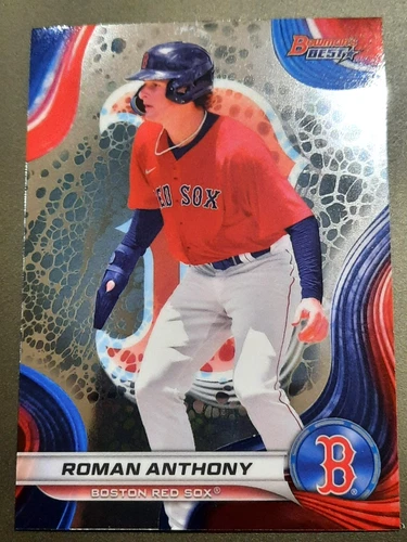 ROMAN ANTHONY-2024 BOWMANS BEST-CHROME⚾️ BASEBALL CARD-RED SOX-TOP PROSPECTS TP3