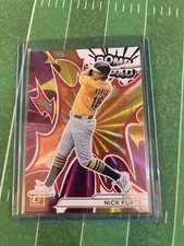NICK KURTZ 2026 Panini Donruss BOMB SQUAD Purple X-plosion Sp #d /15 A's