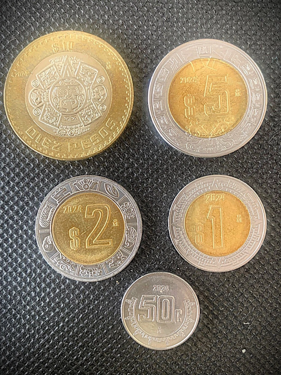 曾流通双金属10 比索墨西哥硬币(1905-现在) | eBay