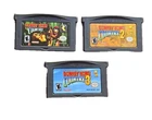 Donkey Kong Country 1 2 3 Nintendo Game Boy Advance Lot 3 Games Authentic Saves