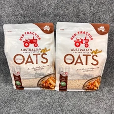Red Tractor Australian Creamy Style Instant Oats | 2 Pack of 32oz (4 lb.) | NEW