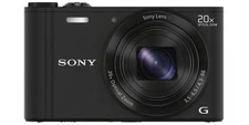 Sony Cyber-shot DSC-WX300 18.2MP Digital Camera - Black