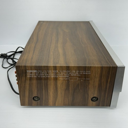 FISHER AM/FM STEREO RECEIVER MODEL 143-92512700 - Picture 5 of 9